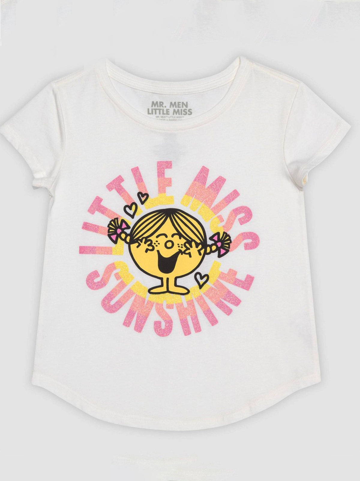 Image for Kids Girl Graphic Printed T-Shirt,White