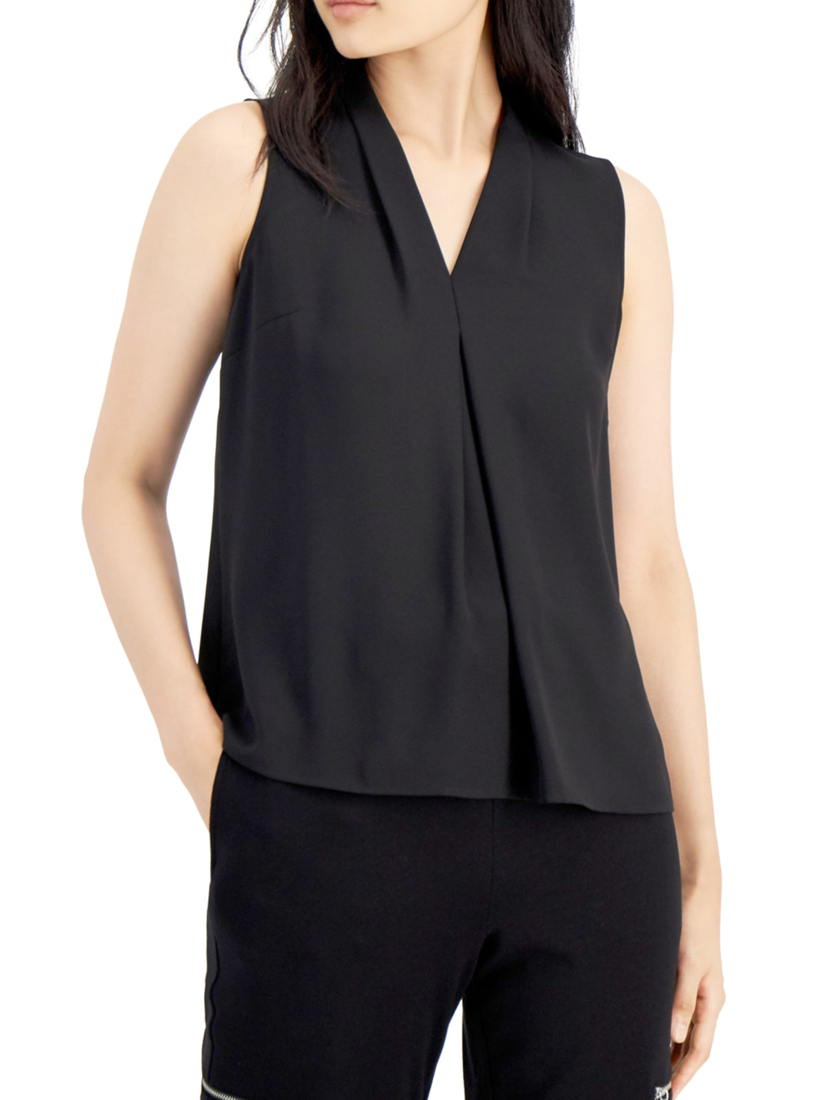 Image for Women's Mesh Blouse,Black