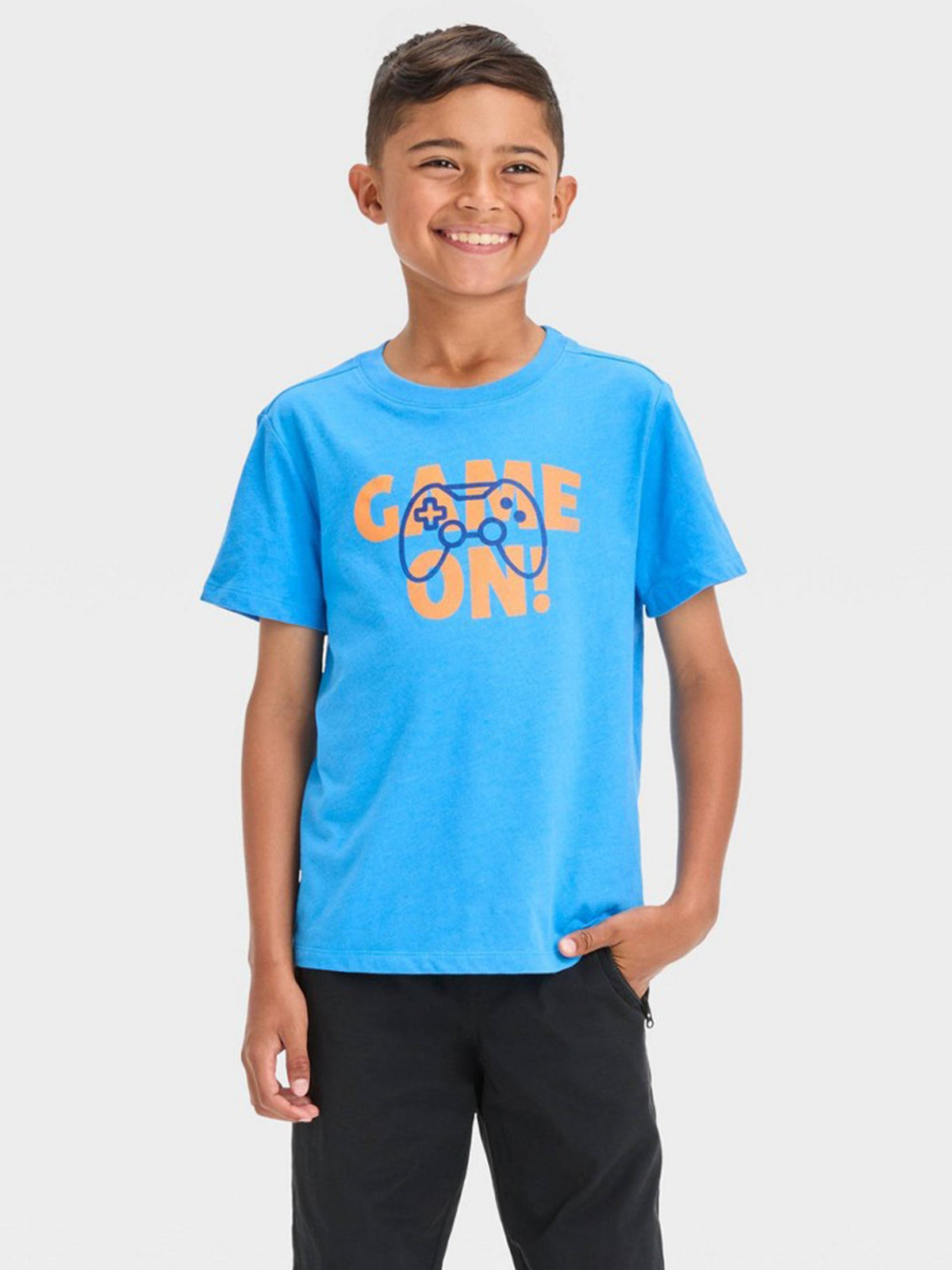 Image for Kids Boy Graphic Printed T-Shirt,Blue