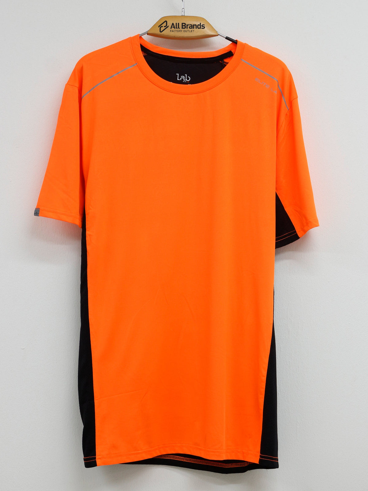 Image for Men's Brand Logo Printed Sport Top,Orange