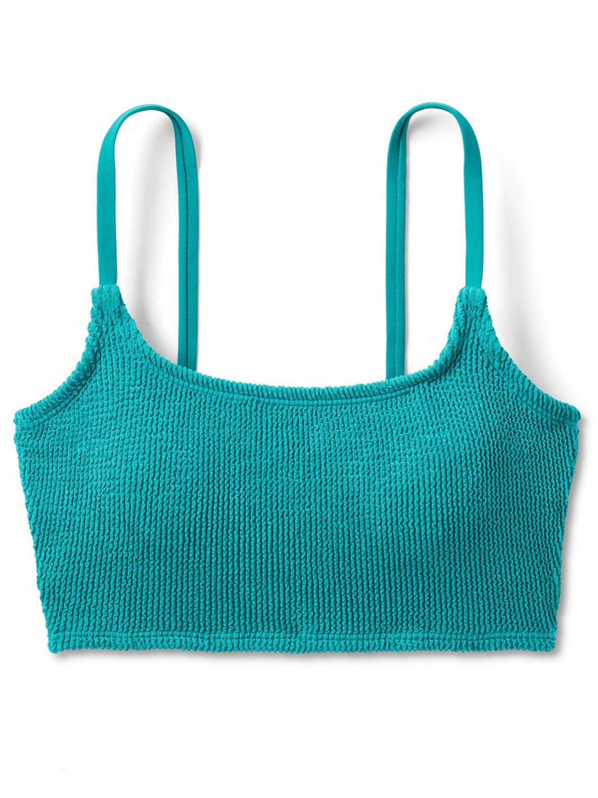 Image for Women's Textured Bikini Top,Green