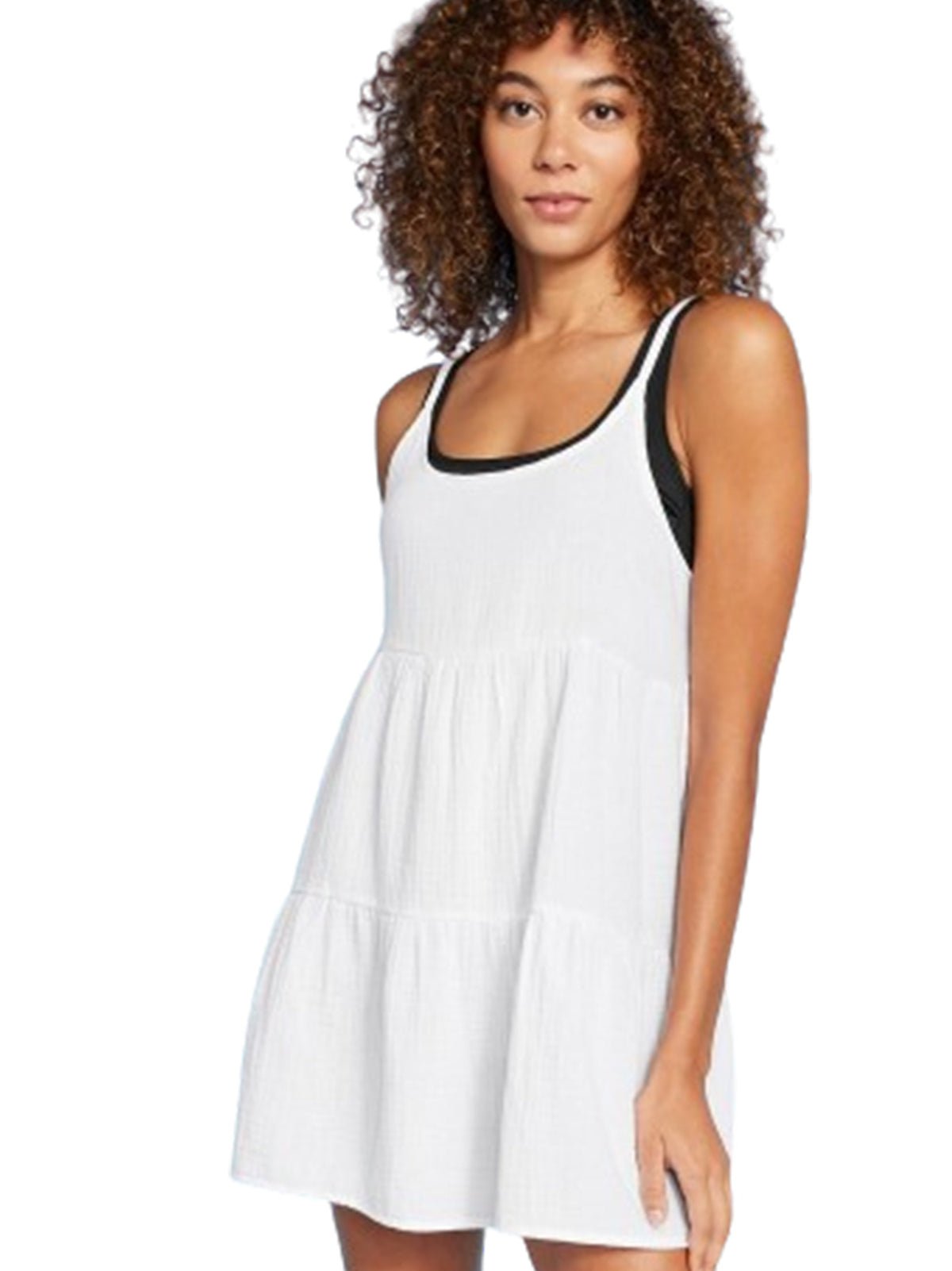 Image for Women's Textured Dress,White