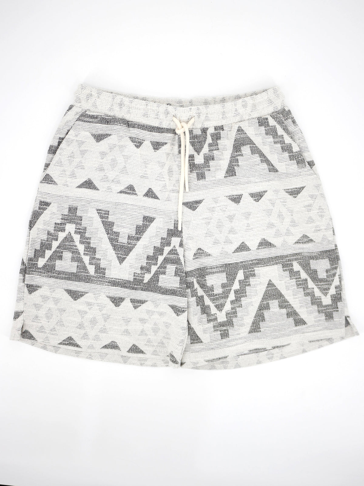 Image for Men's Allover Printed Short,Off White