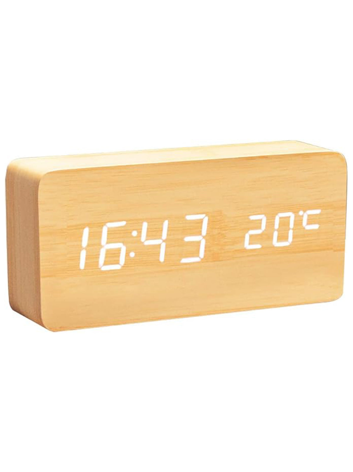 Image for Wooden Digital Clock