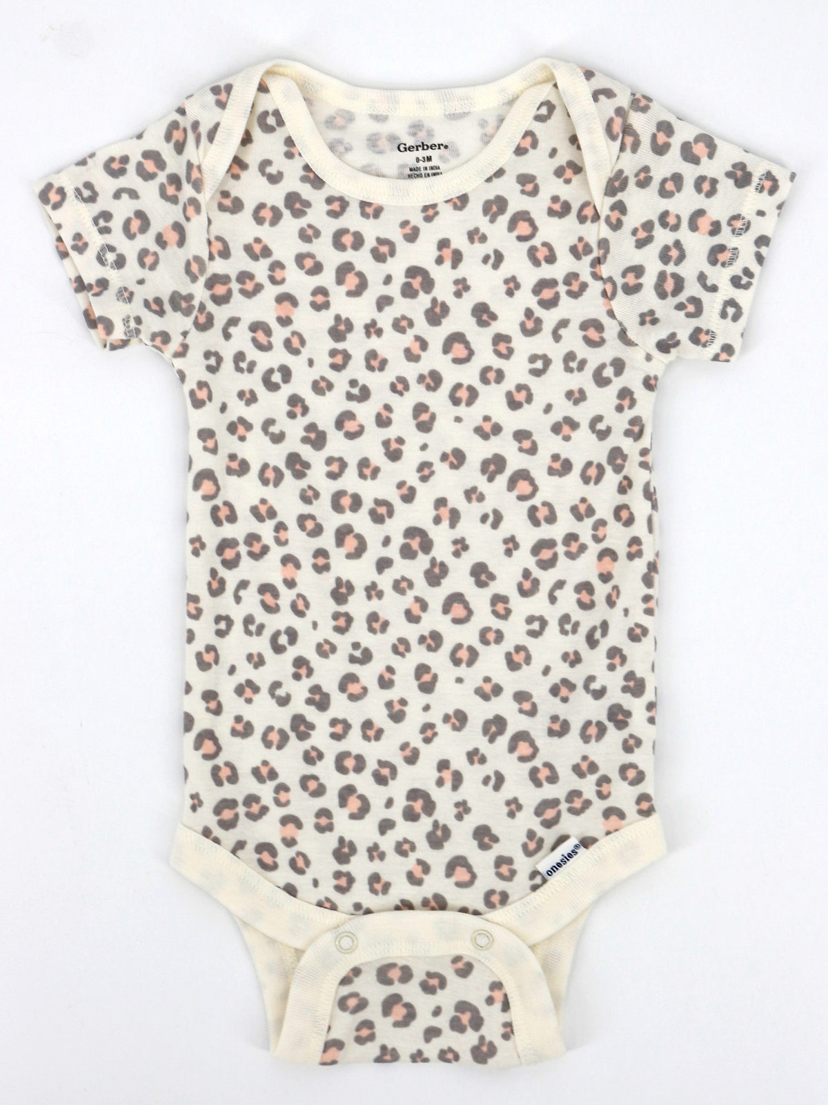Image for Kid's Girl Printed Bodysuit,Light Beige