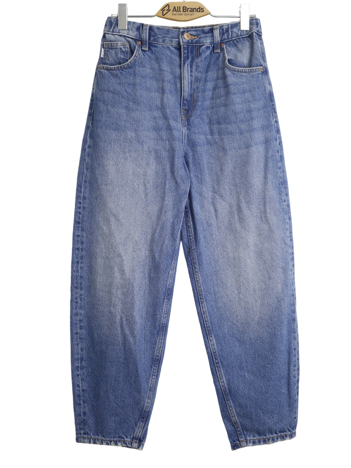 Image for Women's Washed Jeans,Light Blue