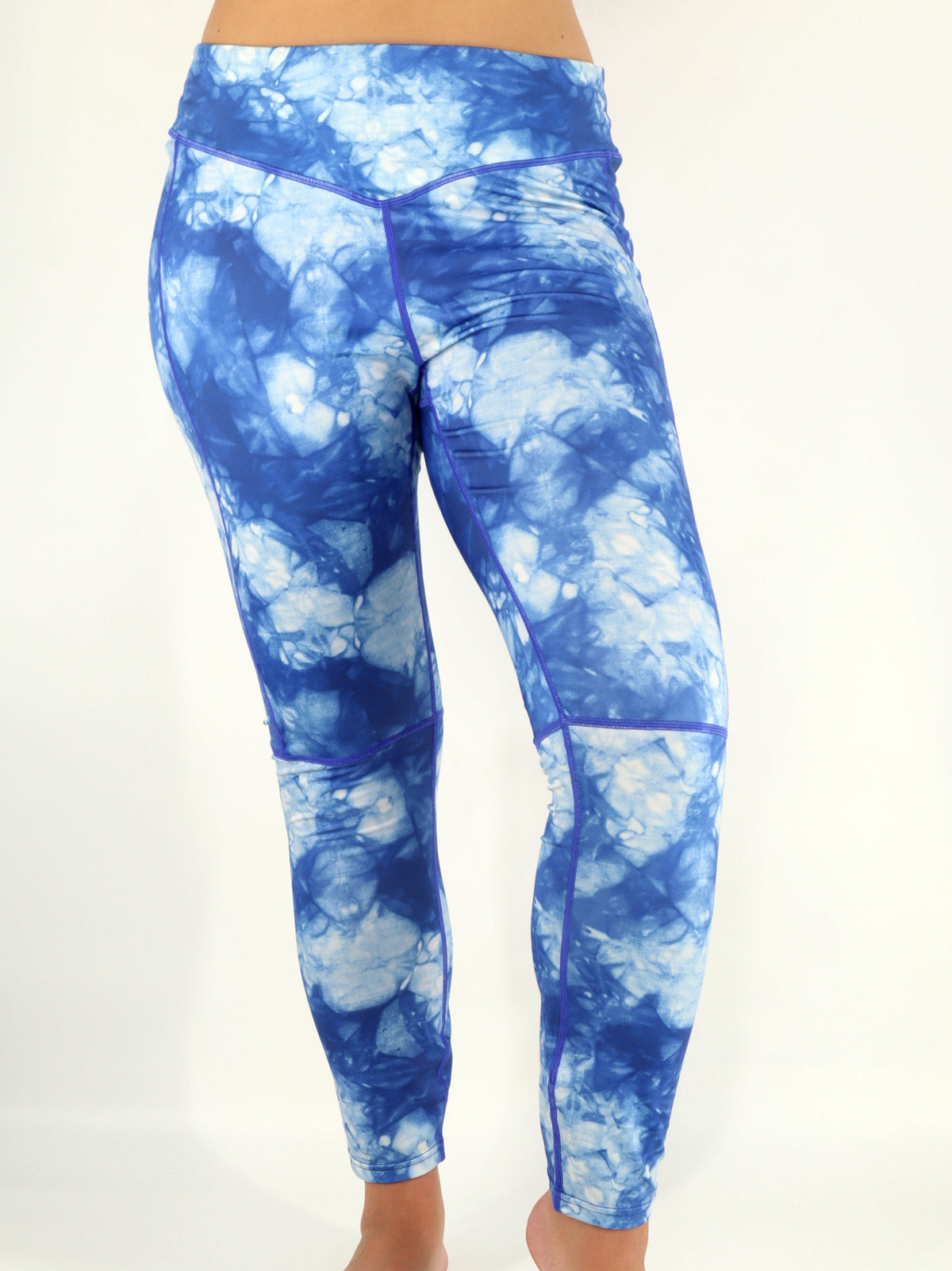Image for Women's Tie Dye Legging,Blue