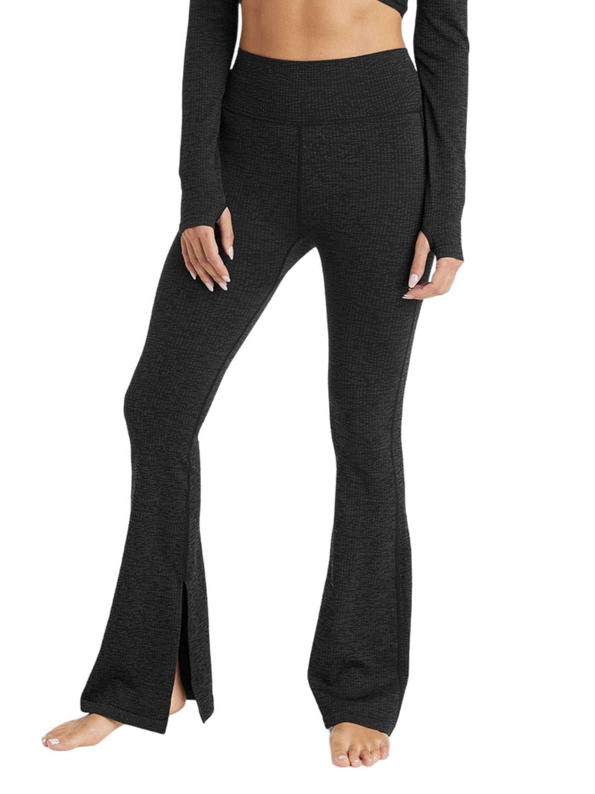 Image for Women's Textured Legging,Dark Grey