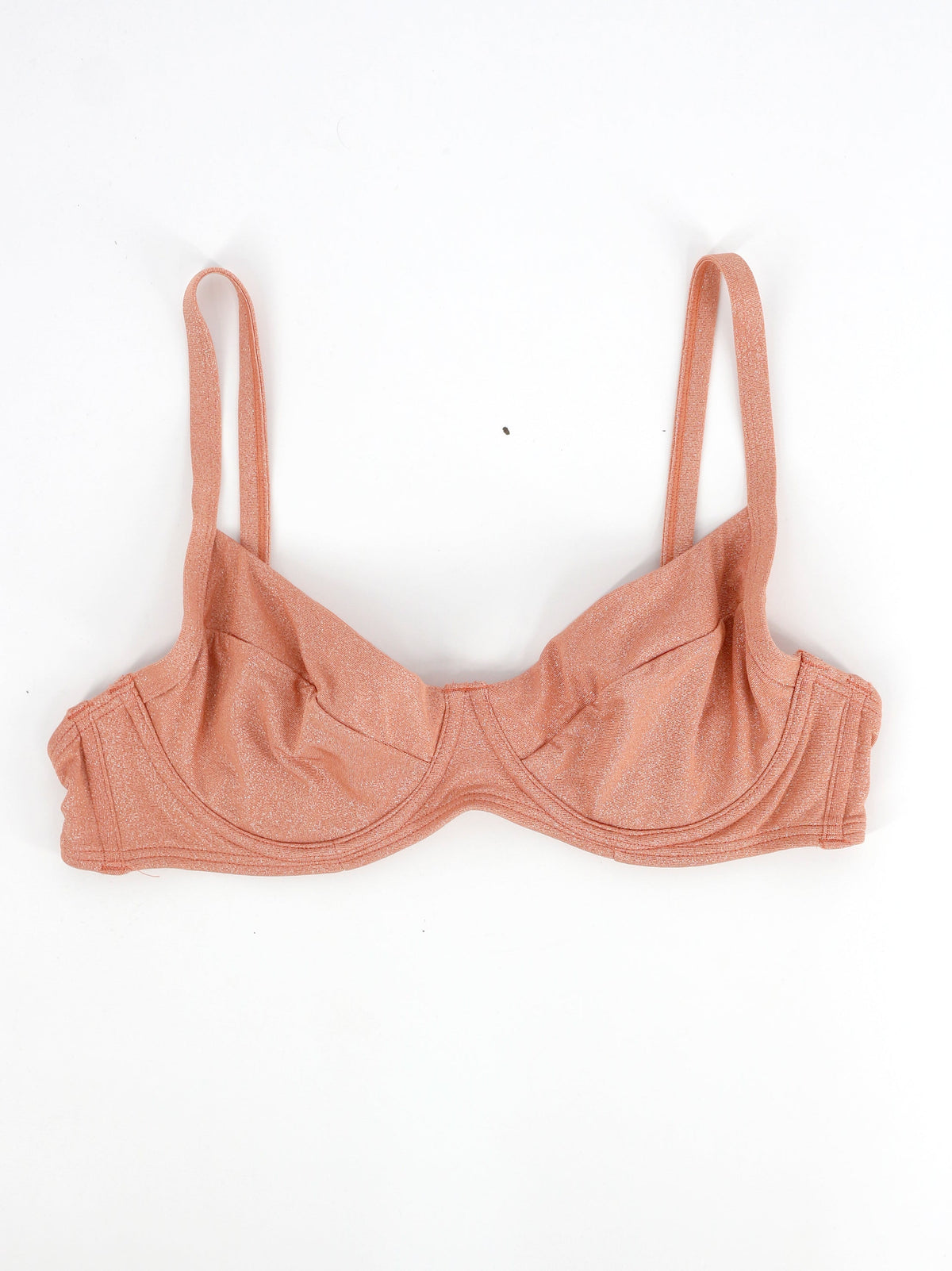 Image for Women's Glitter Bikini Top,Pink