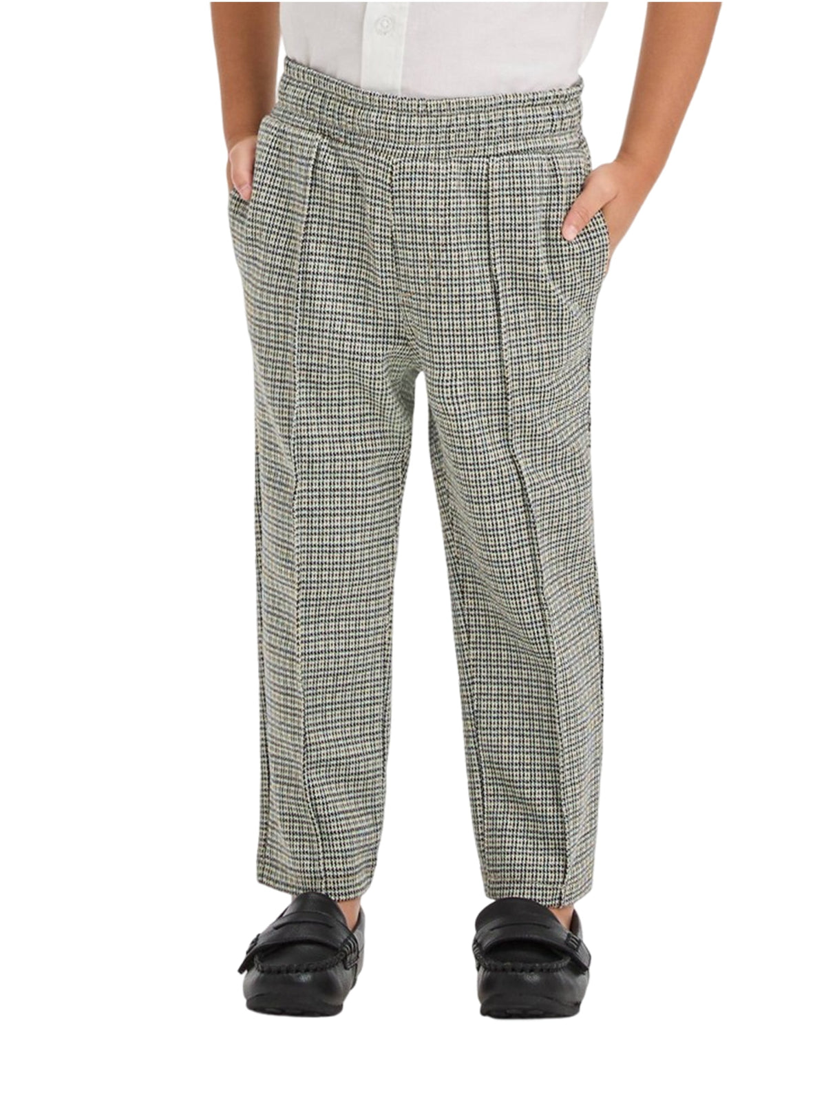Image for Kids Boy's Textured Pants,Multi