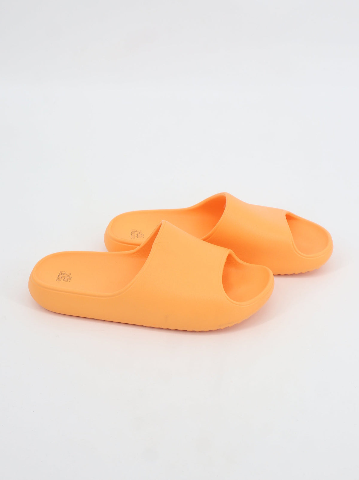 Image for Women's Plain Solid Slippers,Orange