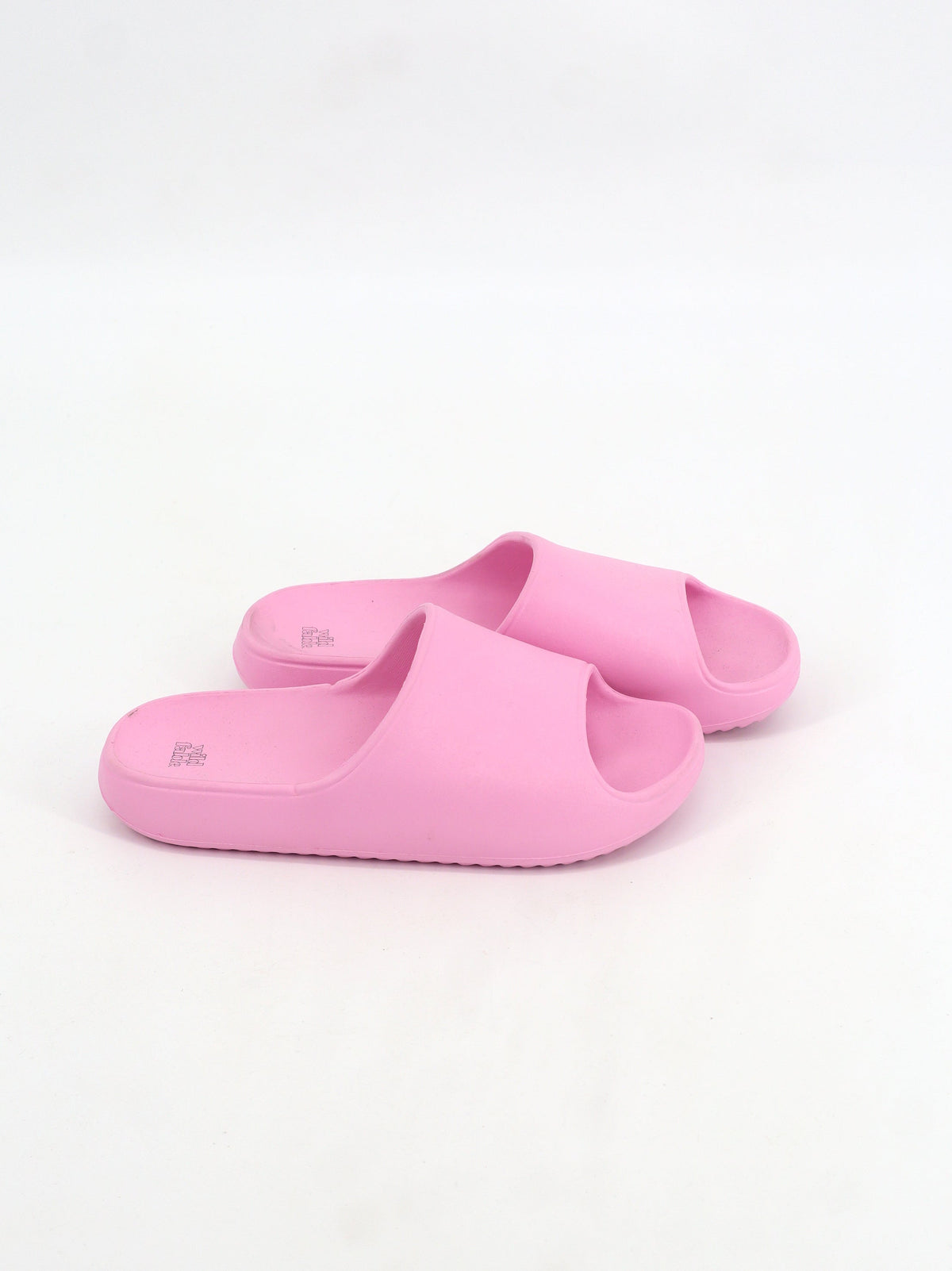 Image for Women's Plain Solid Slippers,Pink