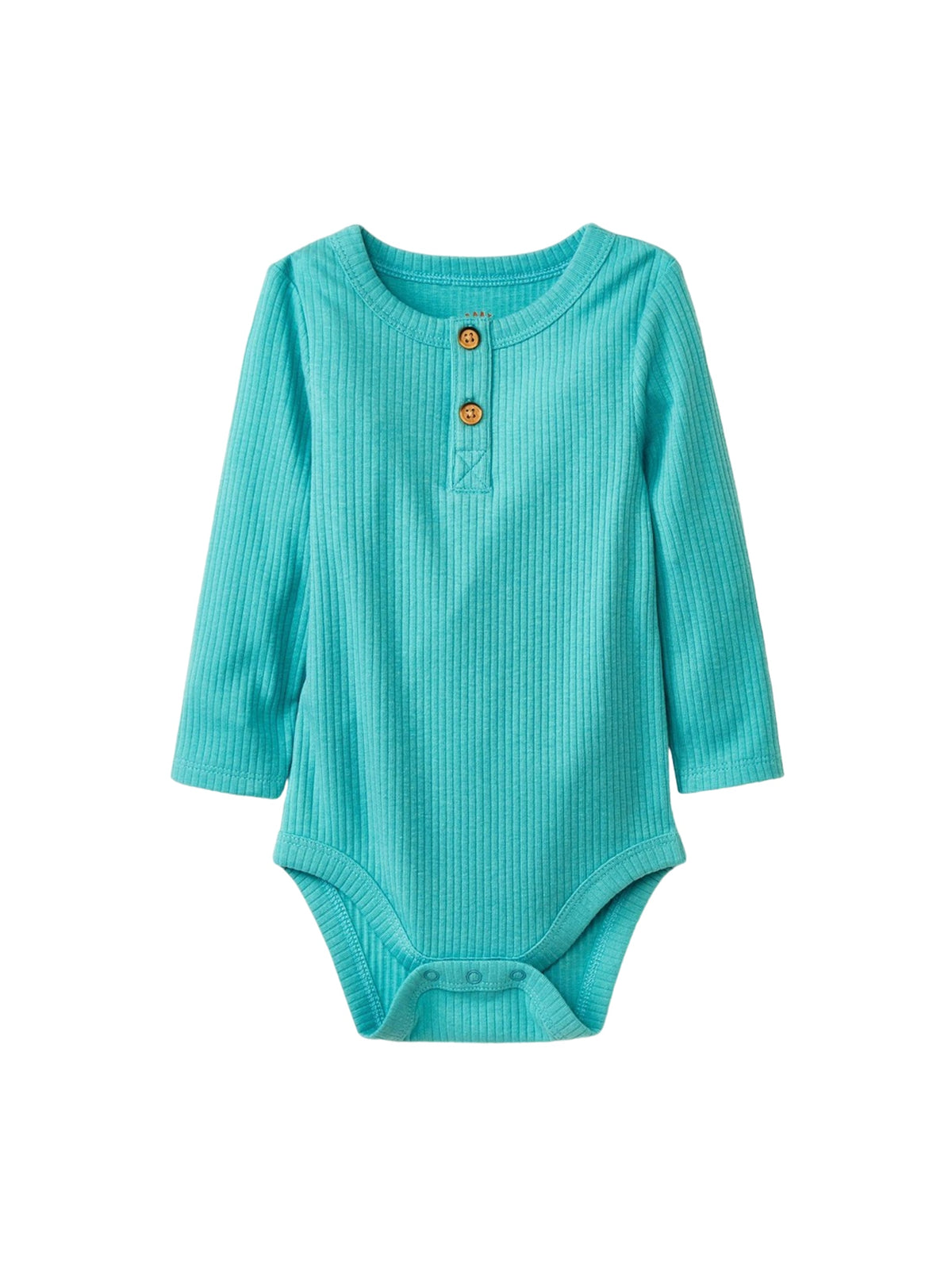 Image for Kids Girl's Ribbed Bodysuit,Mint