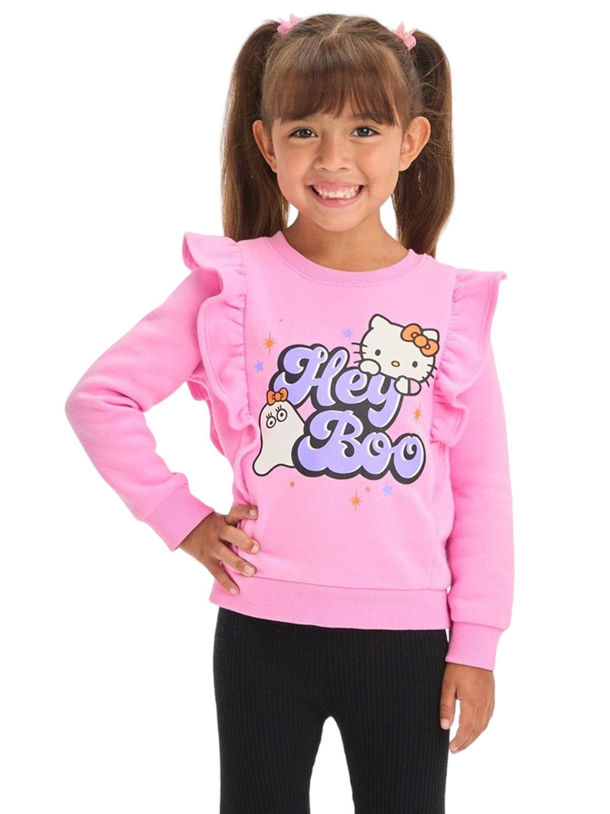 Image for Kids Girl's Graphic Printed Top,Pink