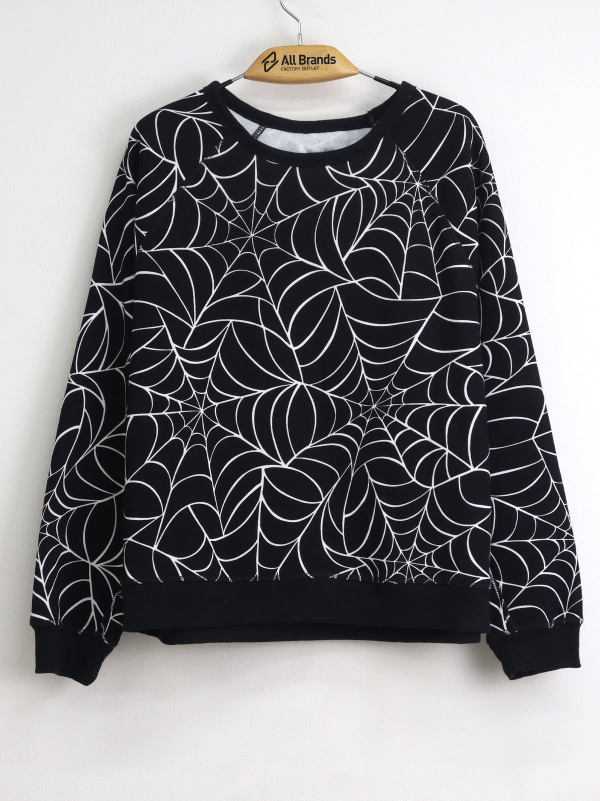 Image for Women's Graphic Printed Sweater,Black