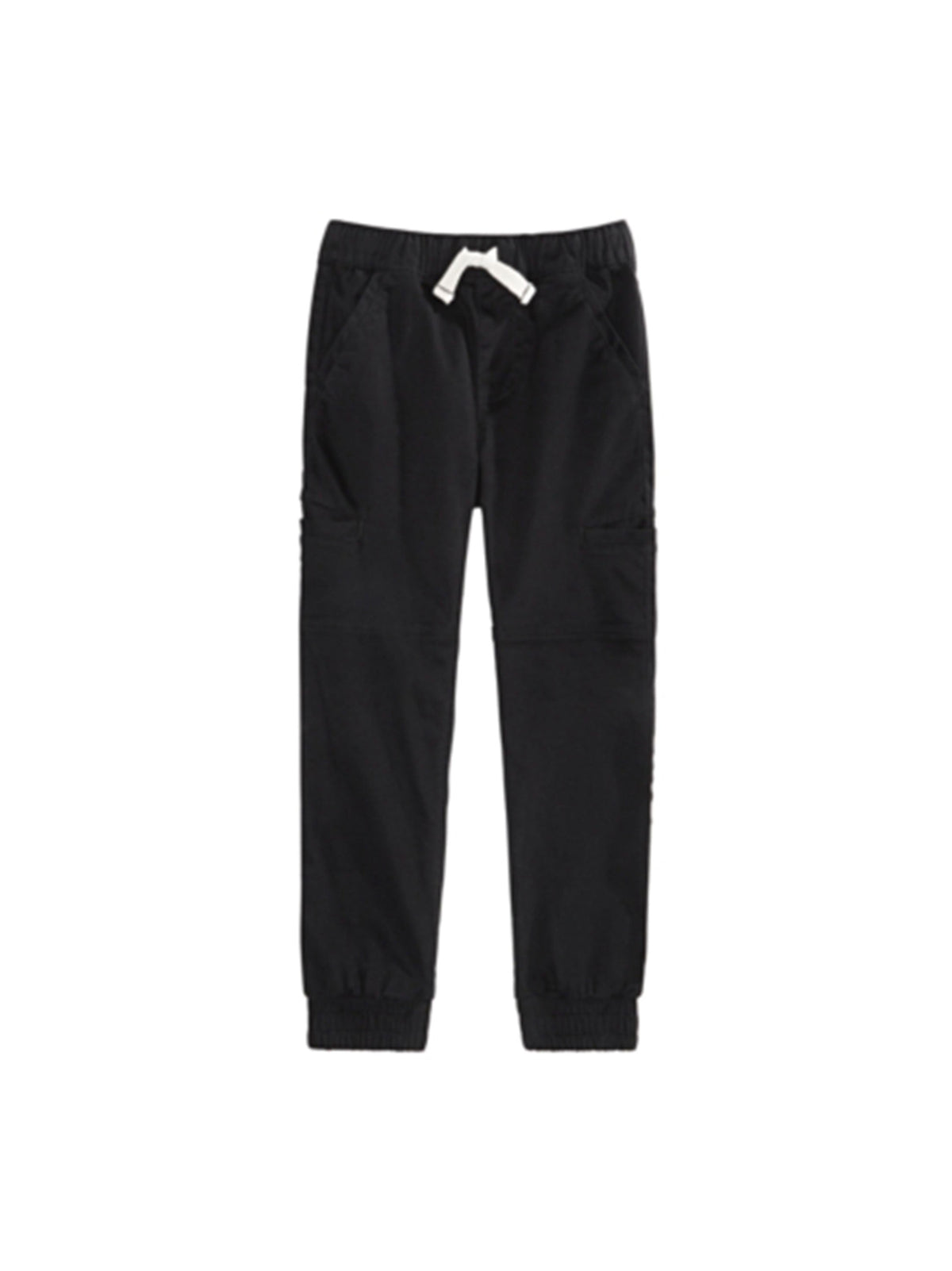 Image for Kids Boy's Plain Solid Cargo Pant,Black