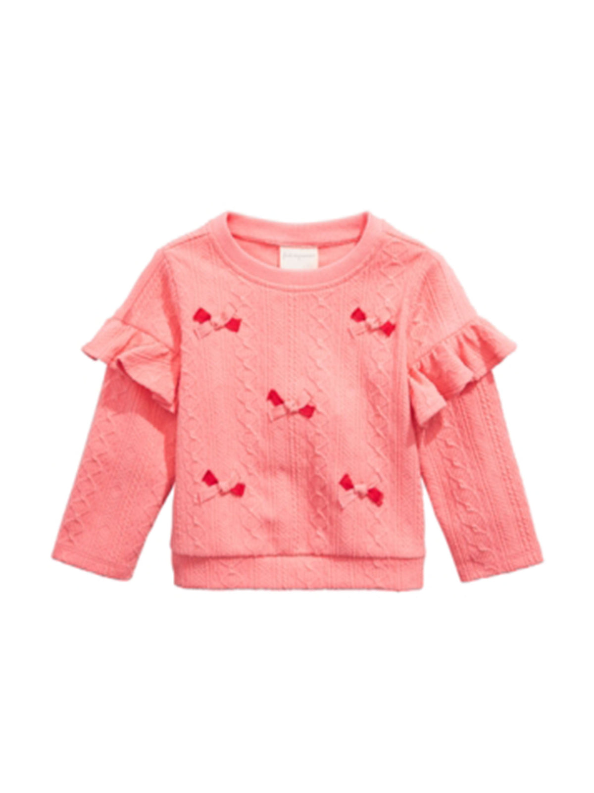 Image for Kids Girl's Textured Top,Peach