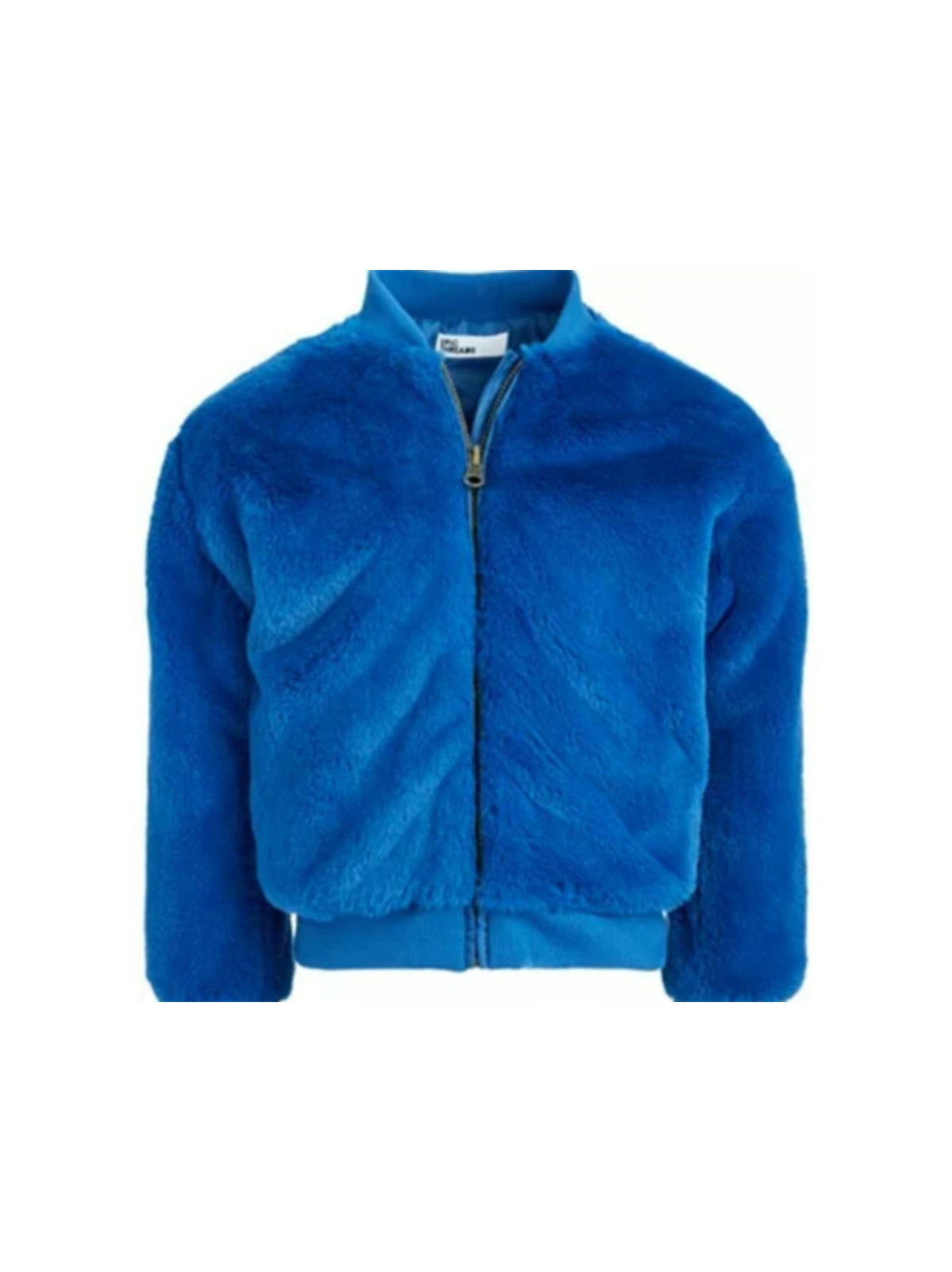 Image for Kids Girl's Fleece Plain Solid Jacket,Blue