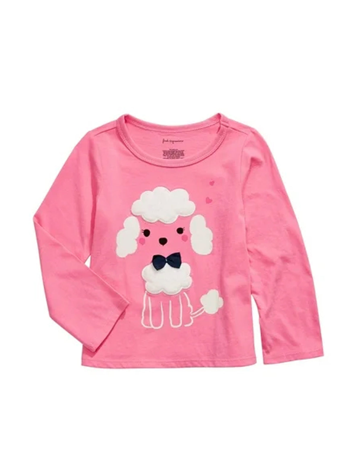 Image for Kids Girl's Graphic Printed & Embroidered Top,Pink