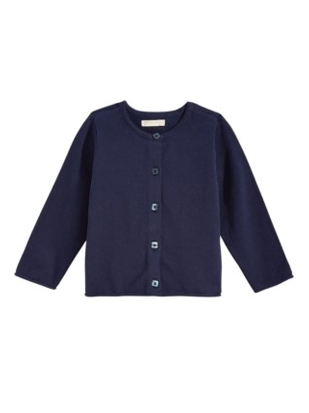 Image for Kids Girl's Plain Solid Cardigan,Navy