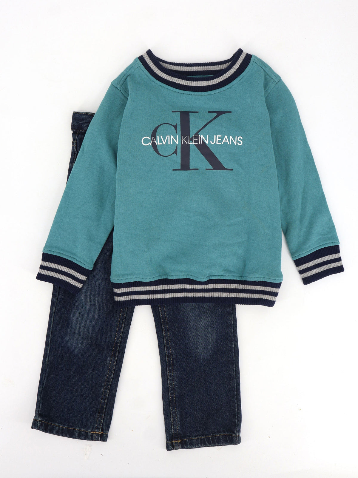 Image for Kids Boy's 2 Pcs Brand Logo Printed Top & Bottom Set,Multi