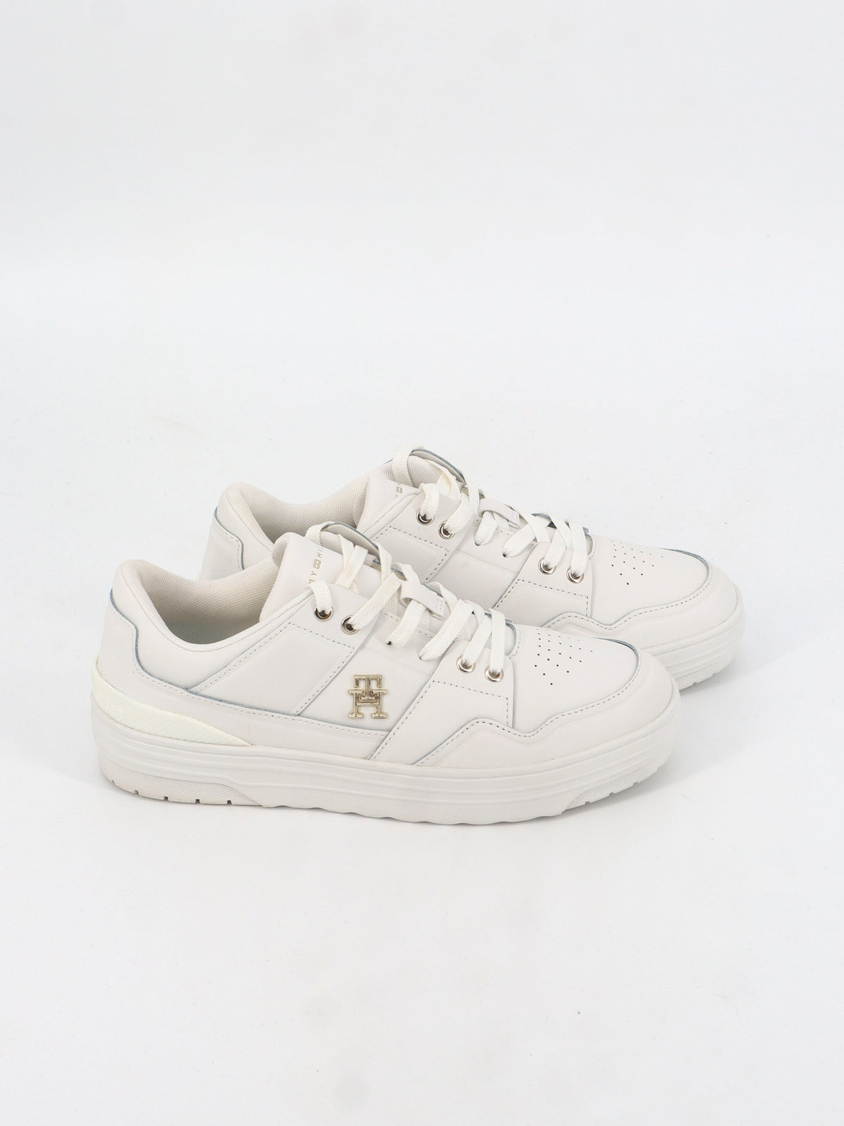 Image for Women's Brand Logo Printed Sneakers,White