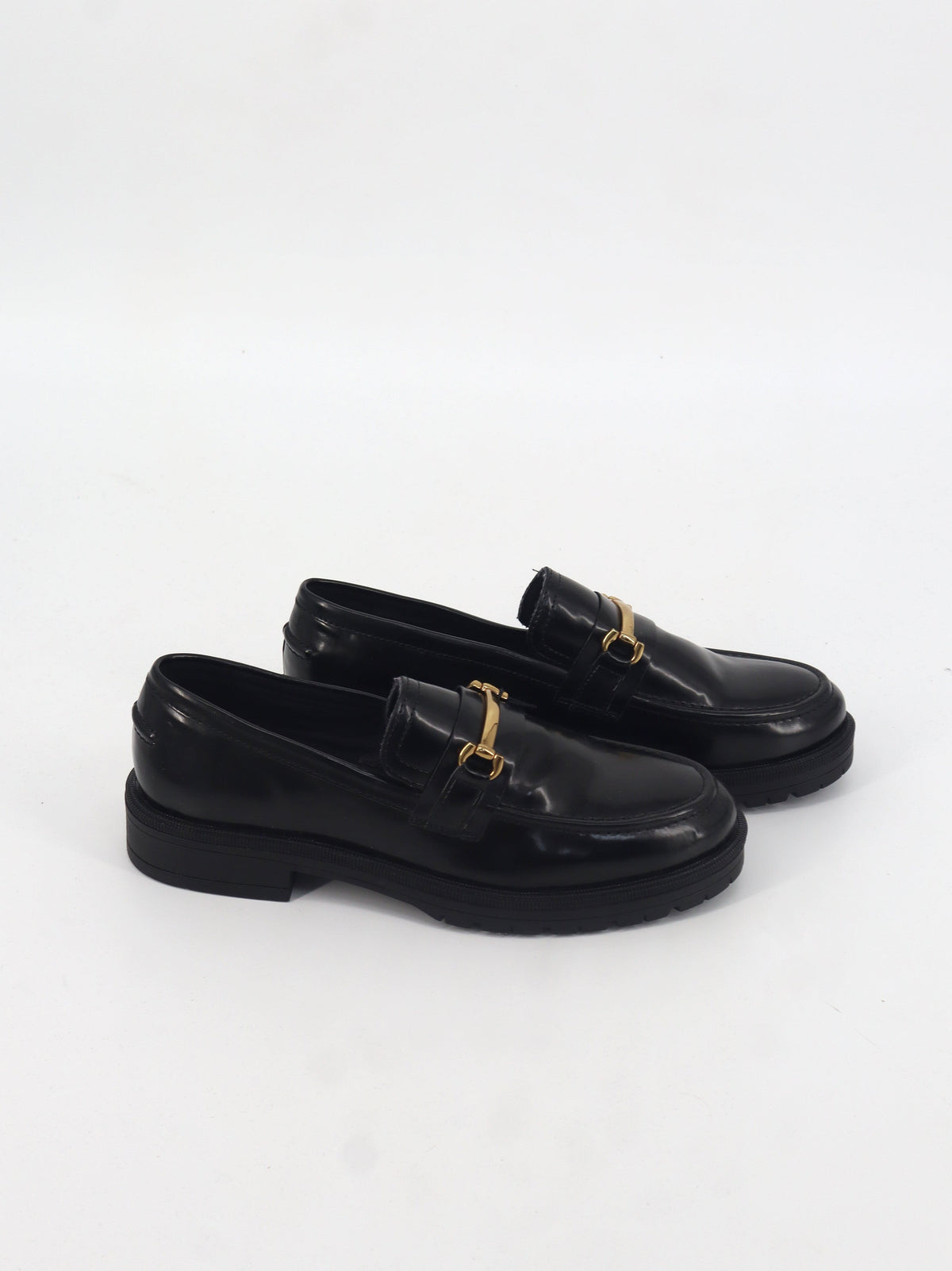 Image for Women's Plain Moccasin,Black