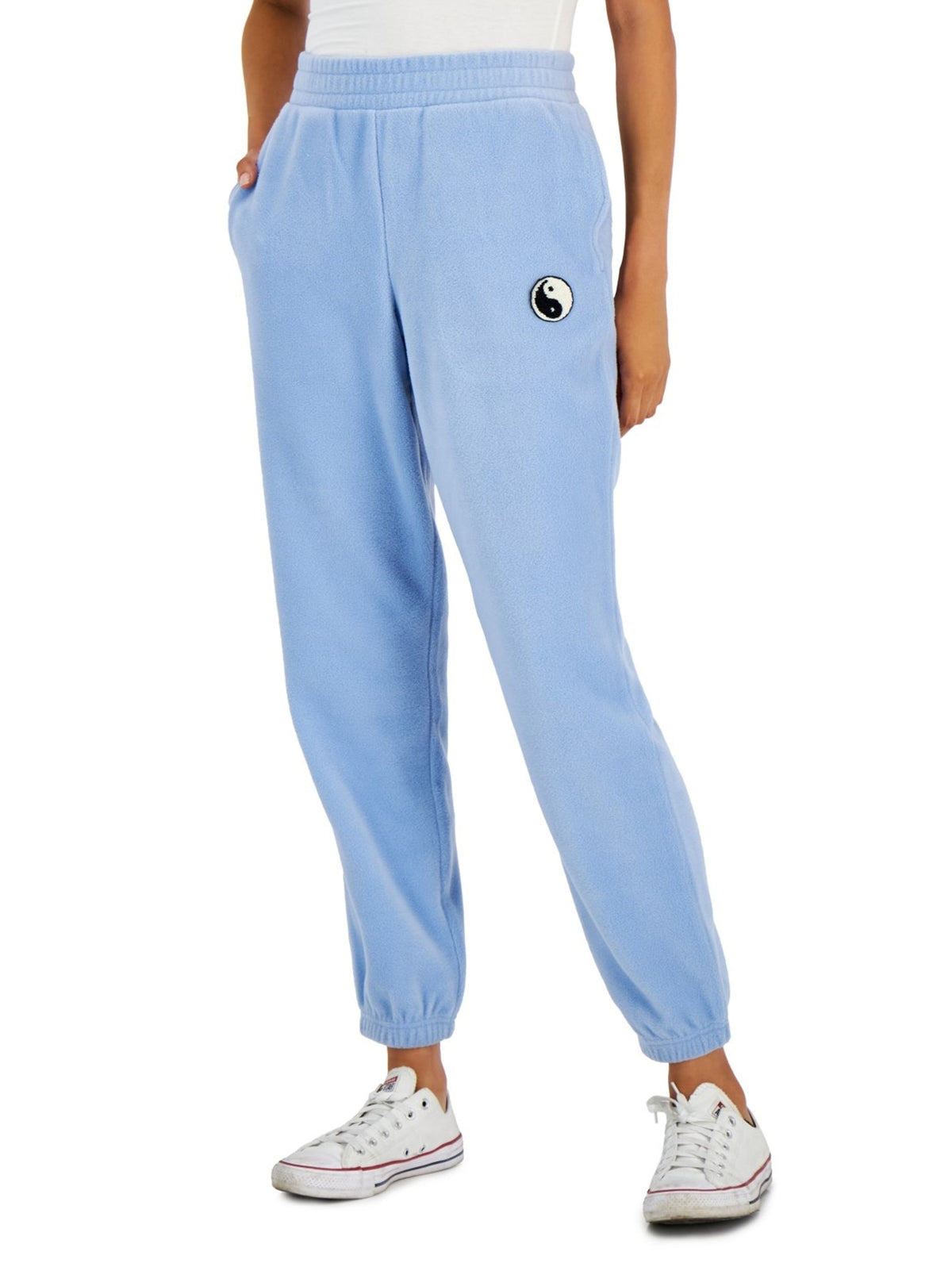 Image for Women's Graphic Embroidered Joggers Pants,Light Blue
