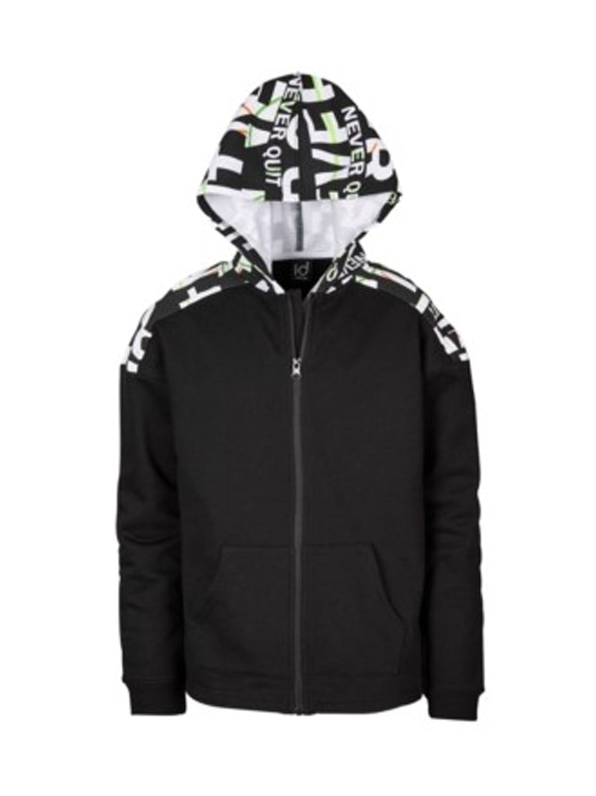 Image for Kids Boy's Graphic Printed Hoodie,Black