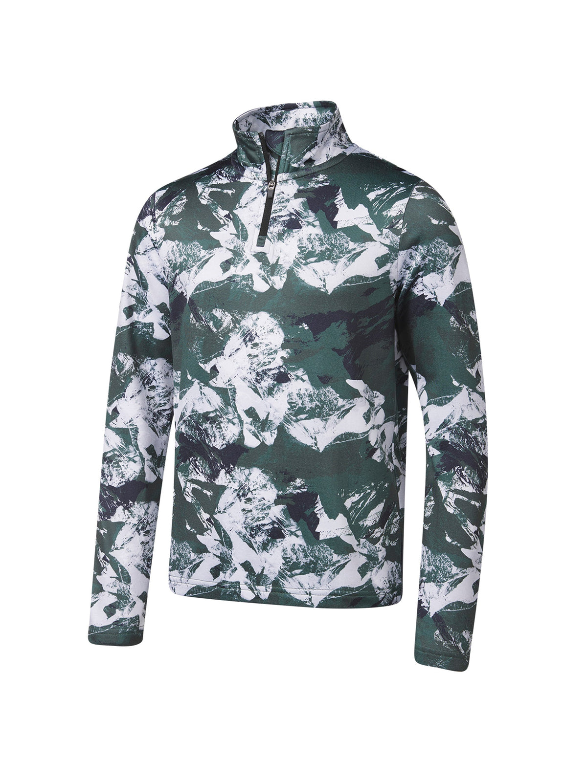Image for Kids Boy's Printed Thermal Sport Top,Green