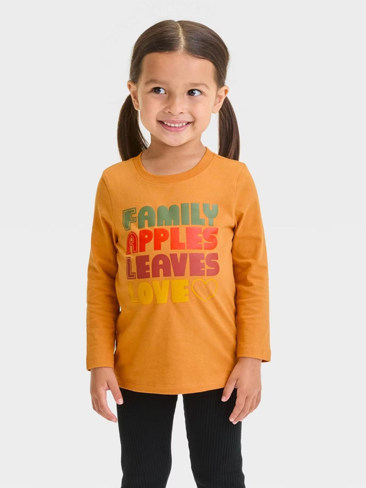 Image for Kids Girl's Graphic Printed Top,Orange