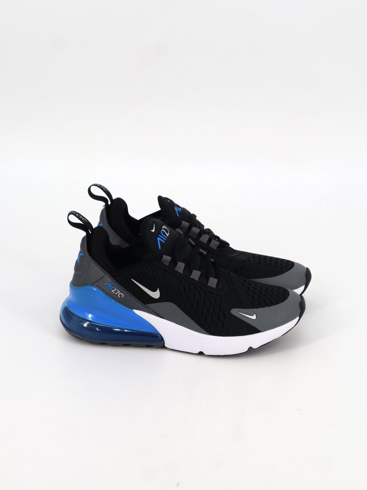 Image for Kids Boy's Brand Logo Printed Trainers,Black/Grey