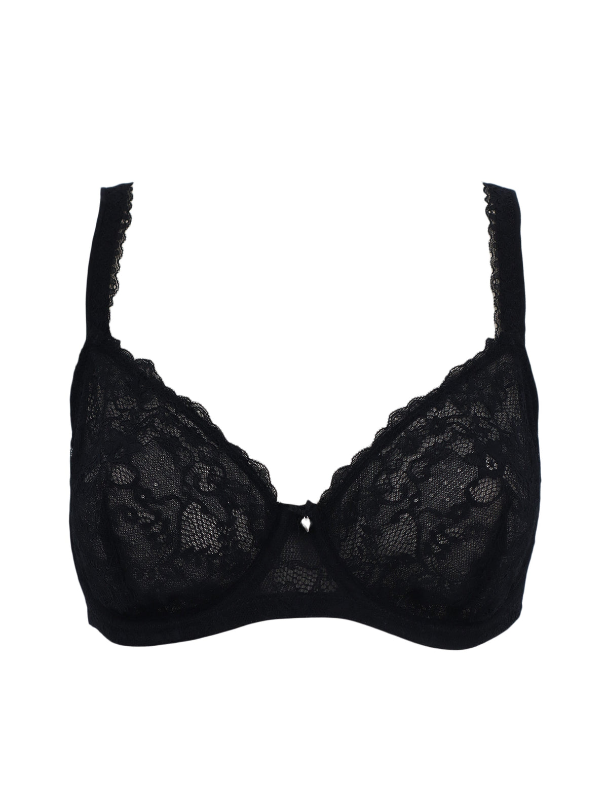 Image for Women's Lace Bra,Black
