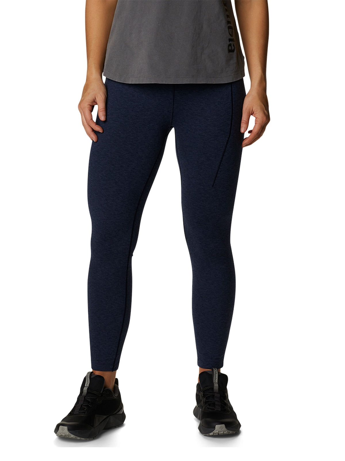 Image for Women's Plain Leggings,Navy