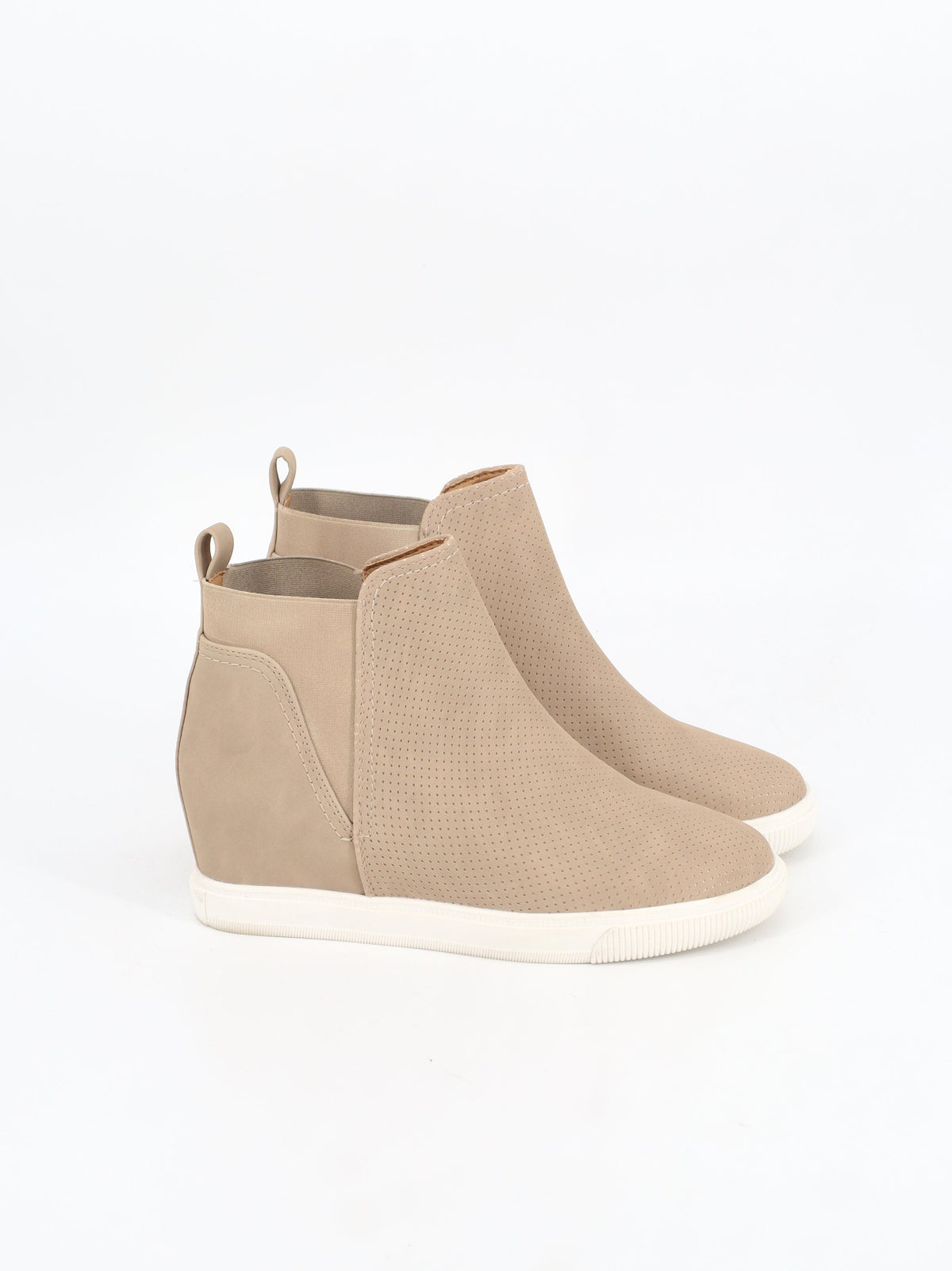 Image for Women's Textured High Shoes,Beige