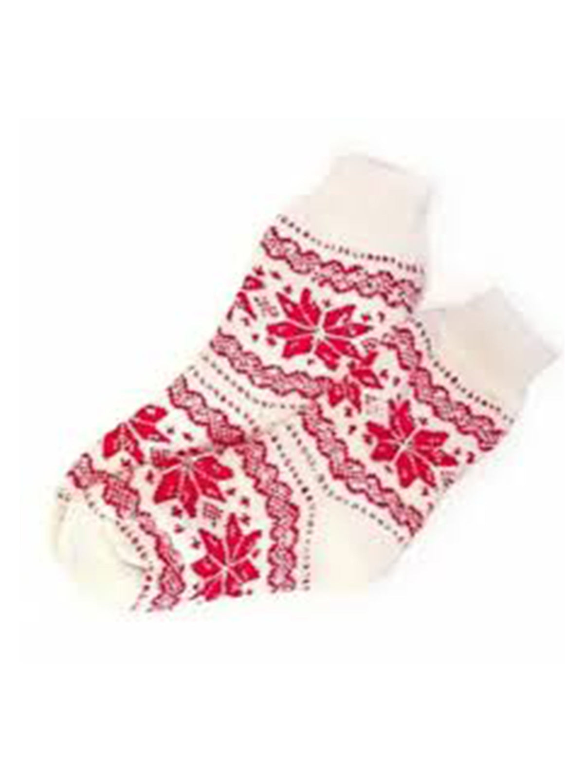 Image for Women's Printed Thick Long Socks,White