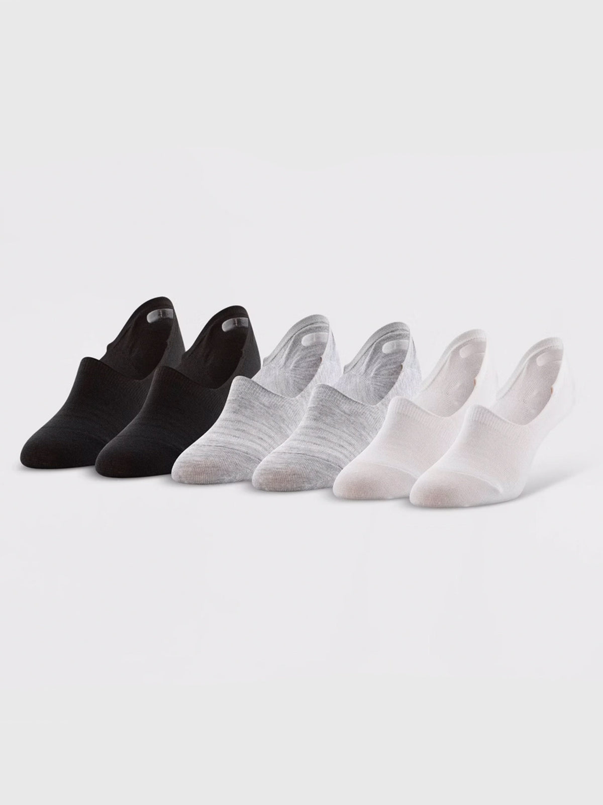 Image for Women's 6 Pairs Plain Socks Set,Multi