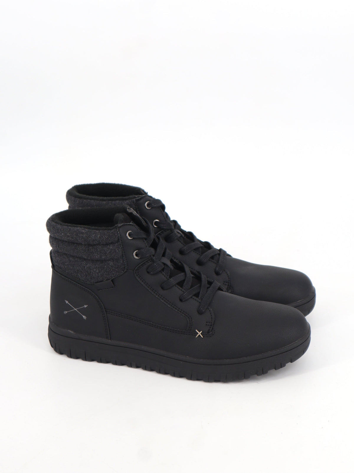 Image for Men's Plain Ankle Boots,Black