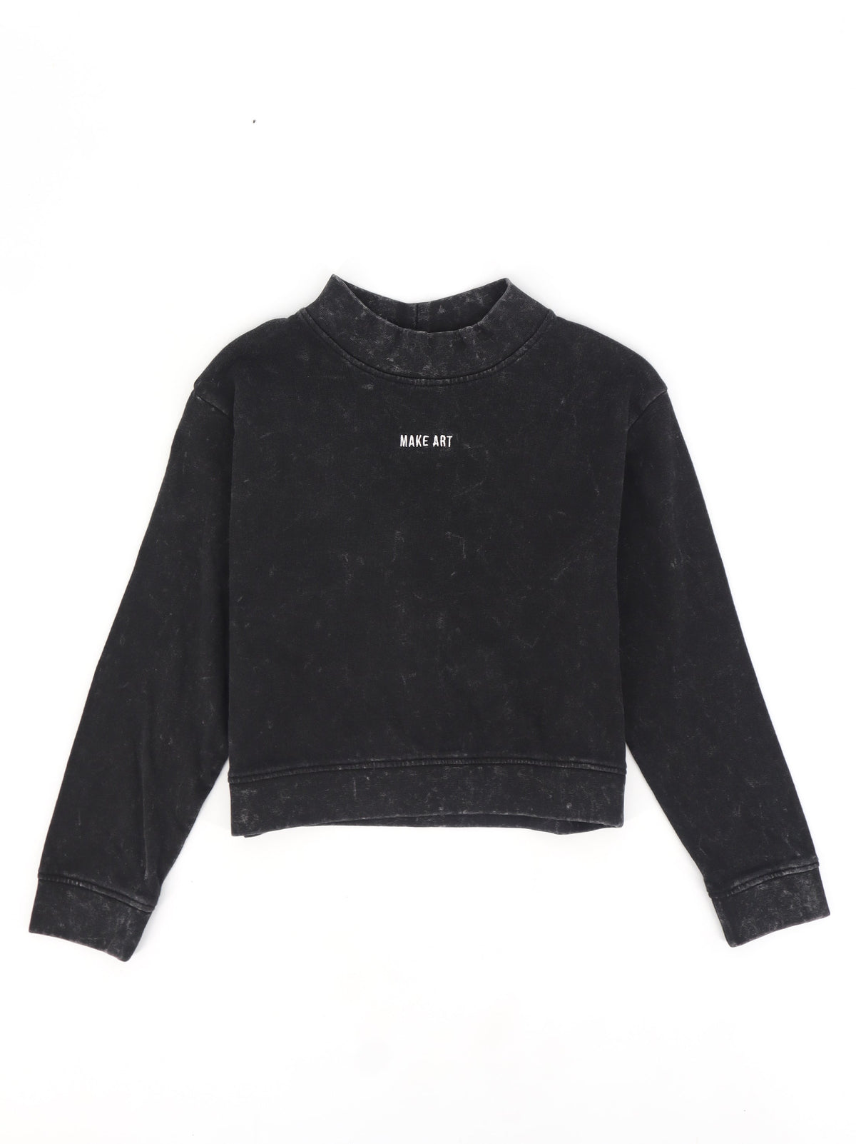 Image for Kids Girl's Embroidered Sweatshirt,Black