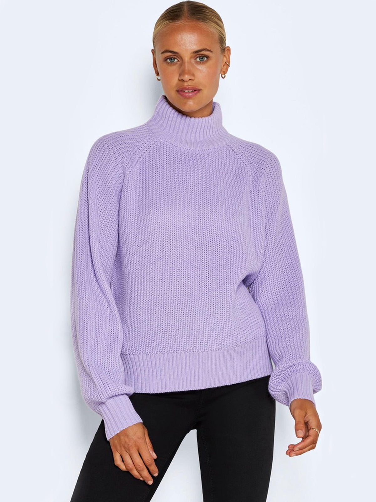 Image for Women's Knit Sweater,Lilac