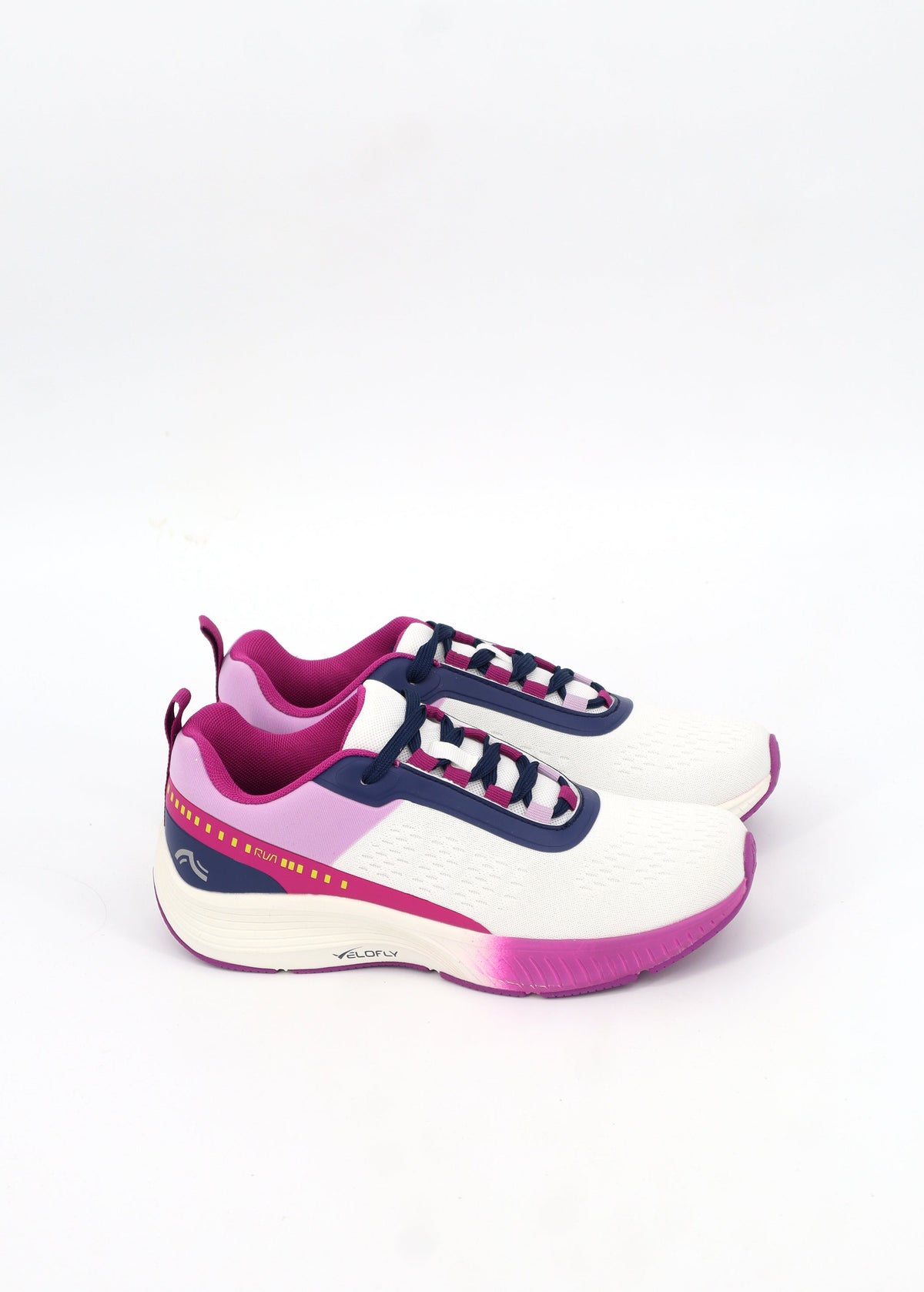 Image for Women's Printed Running Shoes,White/Pink