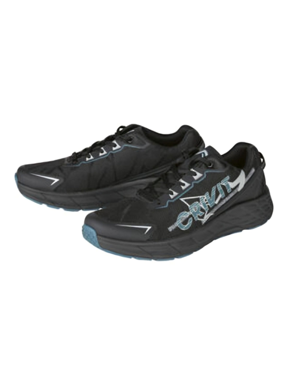 Image for Men's Printed Running Shoes,Black