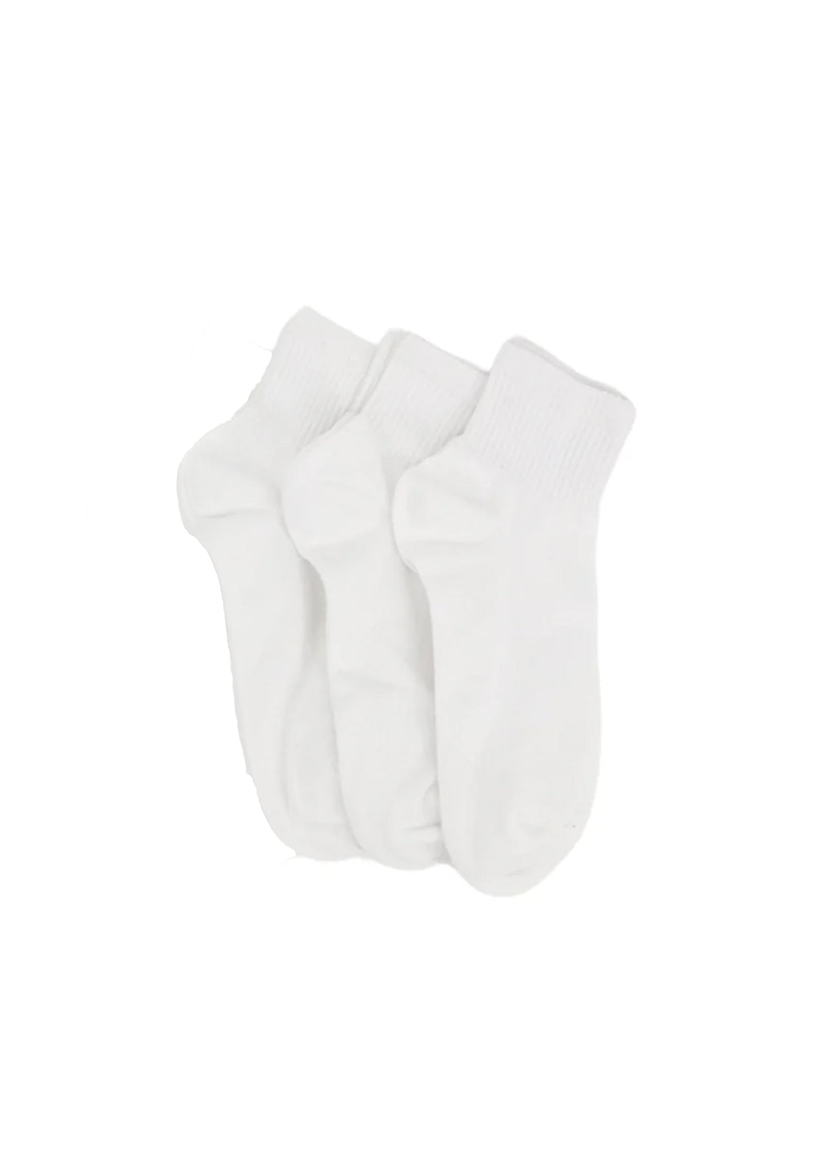 Image for Men's 3 Pairs Plain Long Thick Socks,White