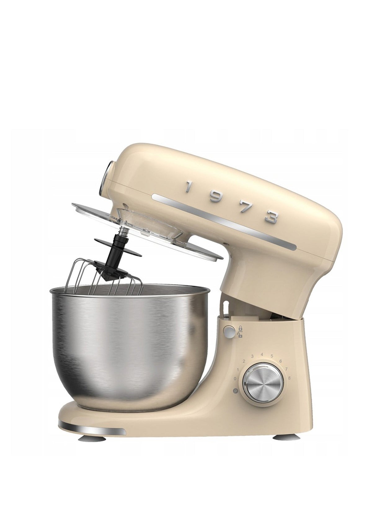 Image for Cream Retro Food Processor