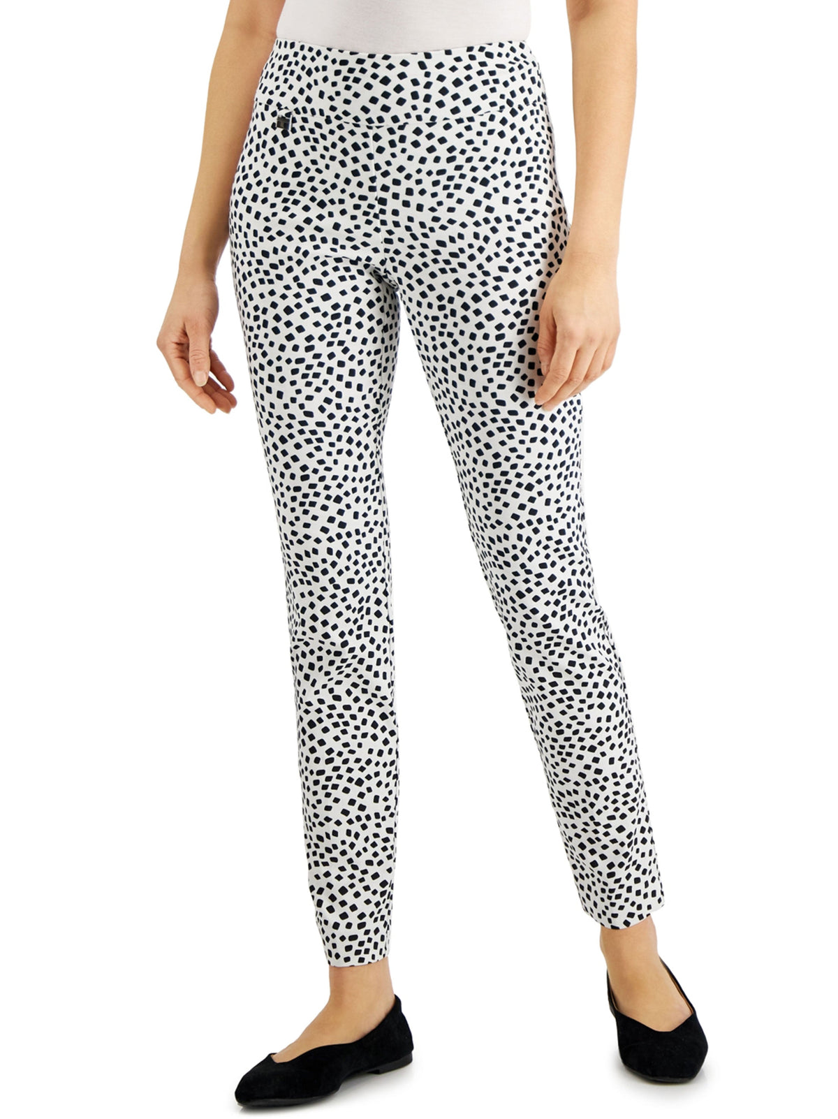 Image for Women's Printed Pants,White