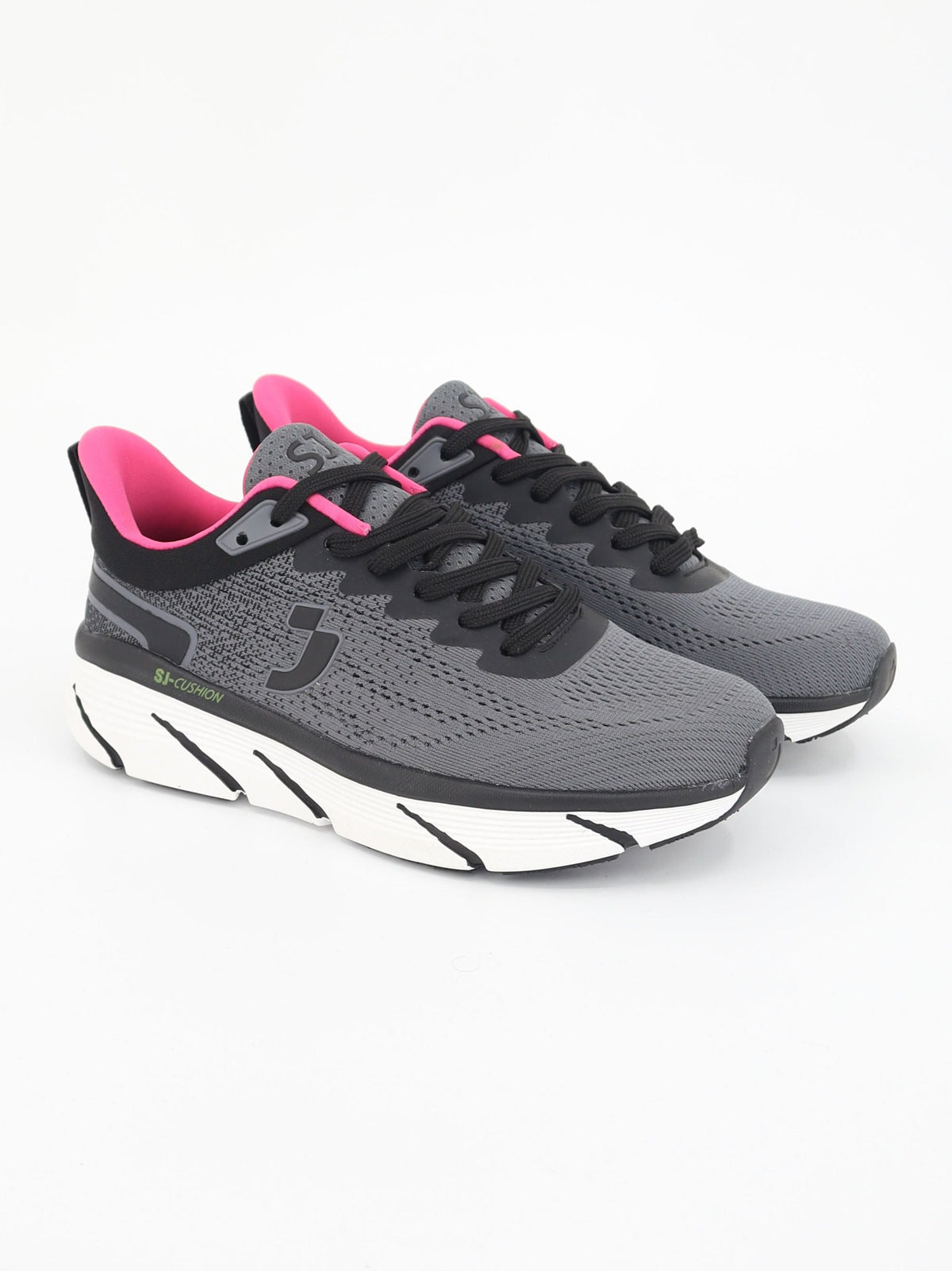 Image for Women's Brand Logo Printed Running Shoes,Grey