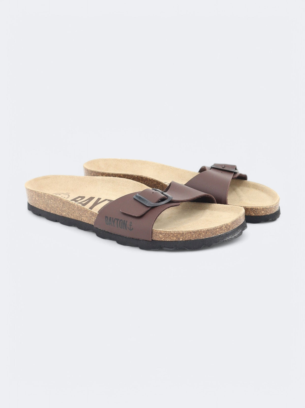 Image for Women's Plain Slippers,Dark Brown