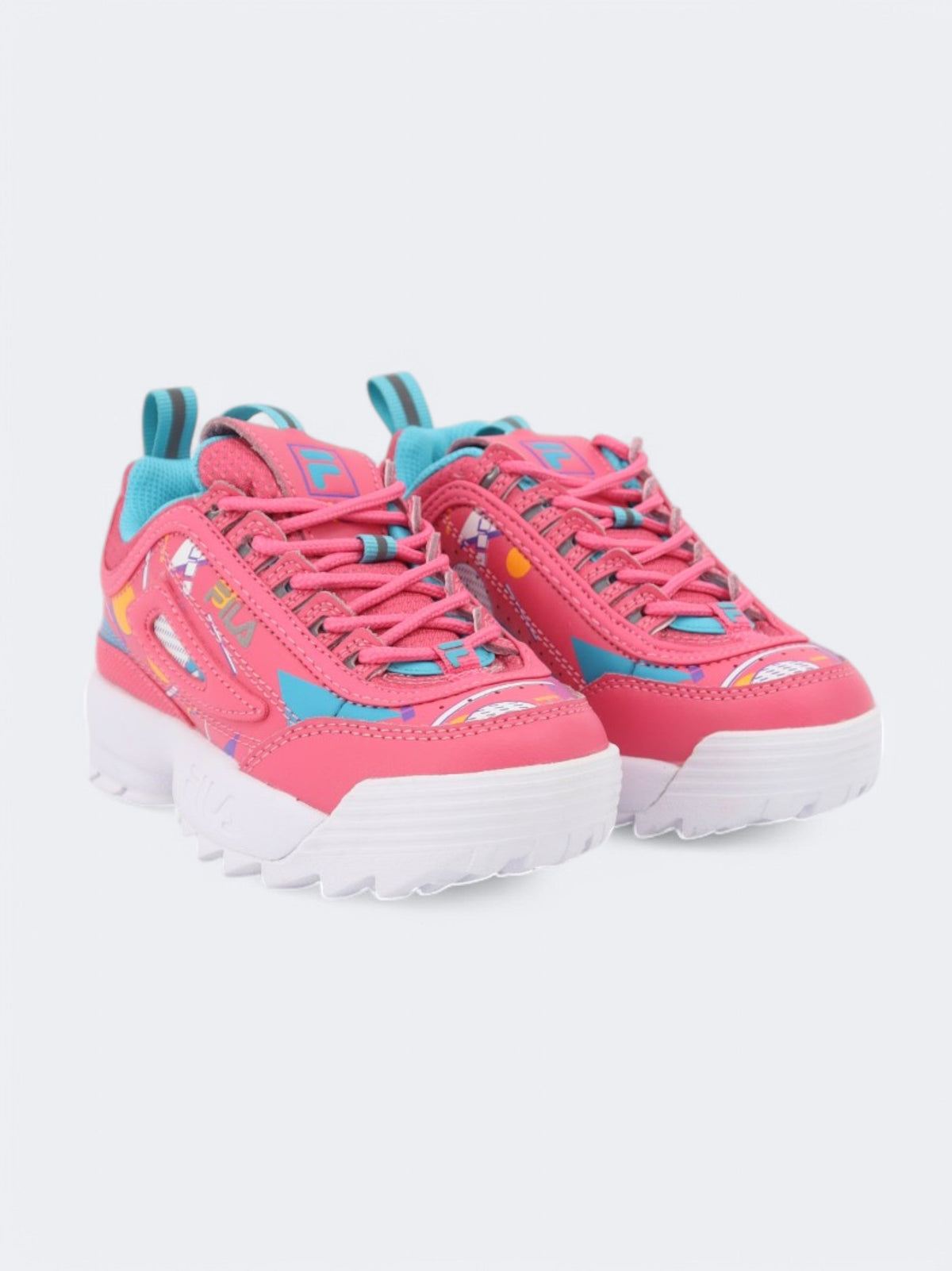 Image for Kids Girl's Printed Sneakers,Pink