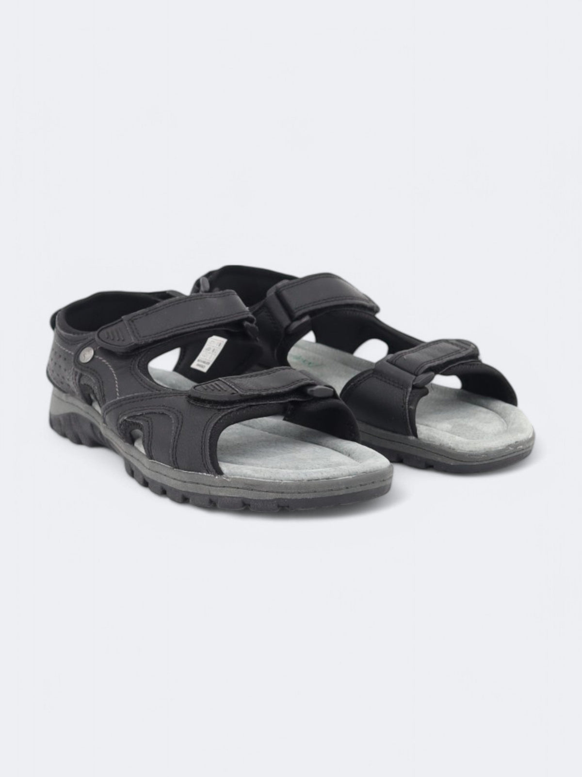 Image for Men's Textured Sandals,Black