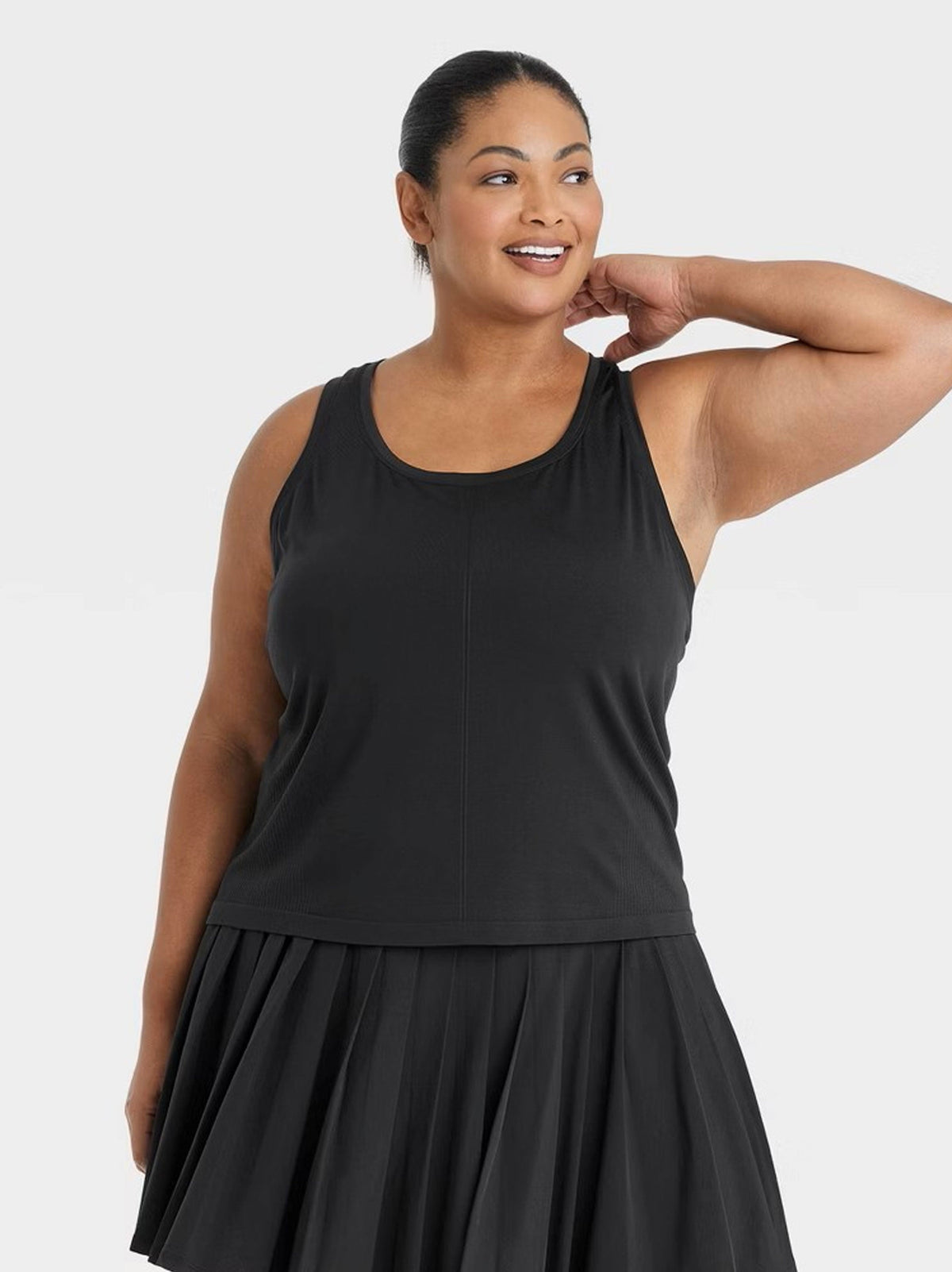 Image for Women's Plain Sport Tank Top,Black